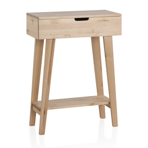 Odkládací stolek z březového dřeva Geese Pure