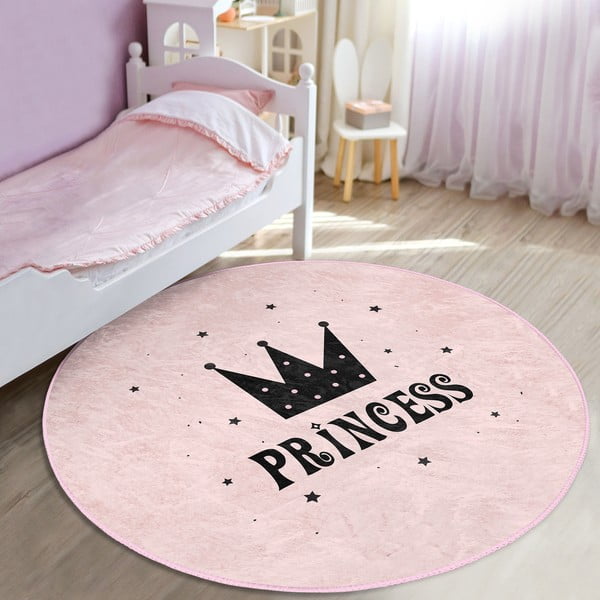 Roosa laste vaip ø 120 cm Comfort - Mila Home-image-3