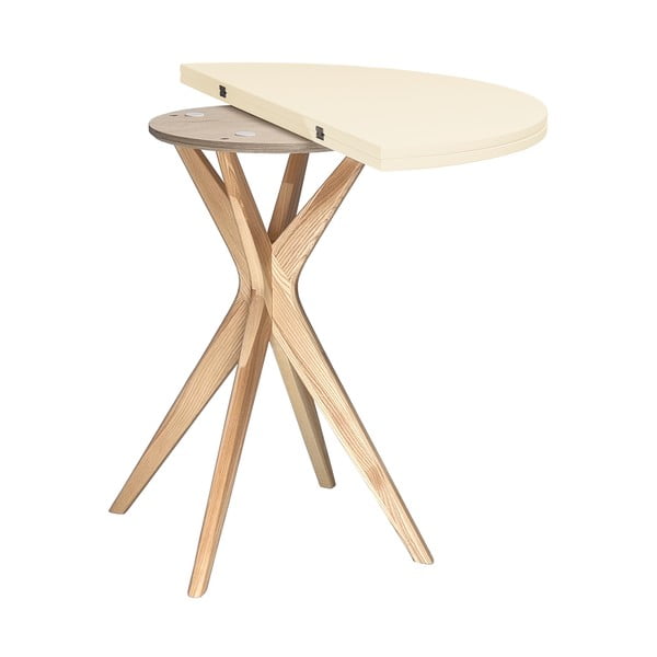 Ümmargune kokkupandav söögilaud 45x90 cm Jubi - Ragaba-image-3