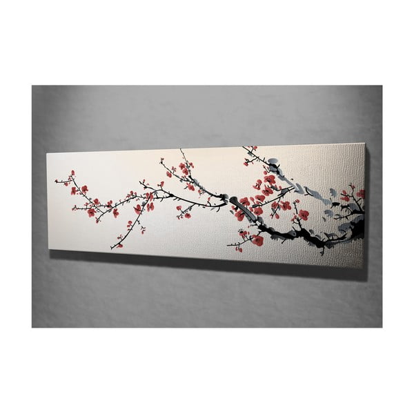 Maal lõuendil Sakura, 80 x 30 cm - Wallity-image-2