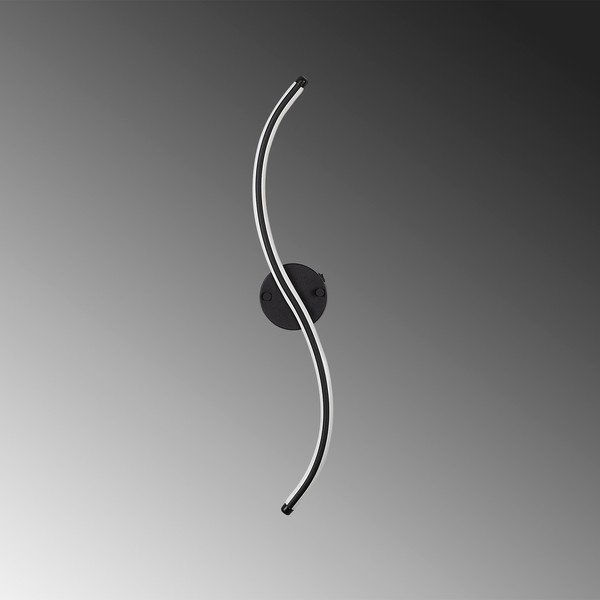 Must LED seinavalgusti Yilan - Opviq lights-image-1
