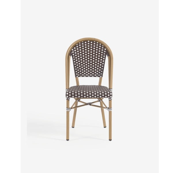 Valge ja pruun välitool Marilyn - Kave Home-image-4