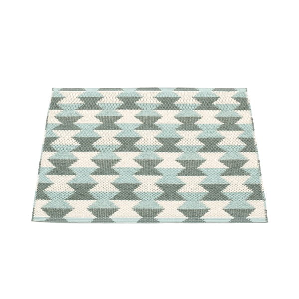 Roheline-türkiissinine sise/välisvaip 60x70 cm Dana Army – Pappelina-image-1