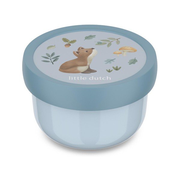 Helesinine plastmassist laste suupistekarp Forest Friends - Mepal