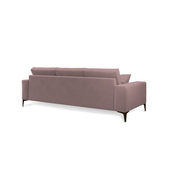 Pudrově růžová pohovka Cosmopolitan Design Lugano, 239 cm-image-2