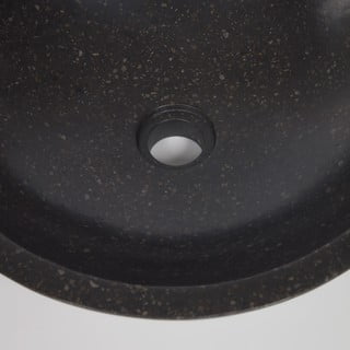 Must terrazzo valamu, ø 40 cm Sunday - Kave Home