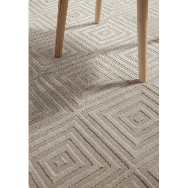 Beež-kreem vaip 120x170 cm Perles Tourmaline – Elle Decoration-image-4