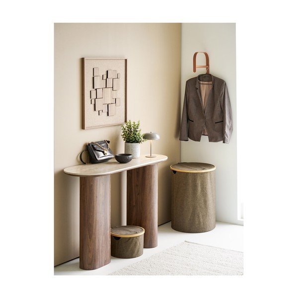 Pruunist riidest pesukorv Noto - House Nordic-image-2
