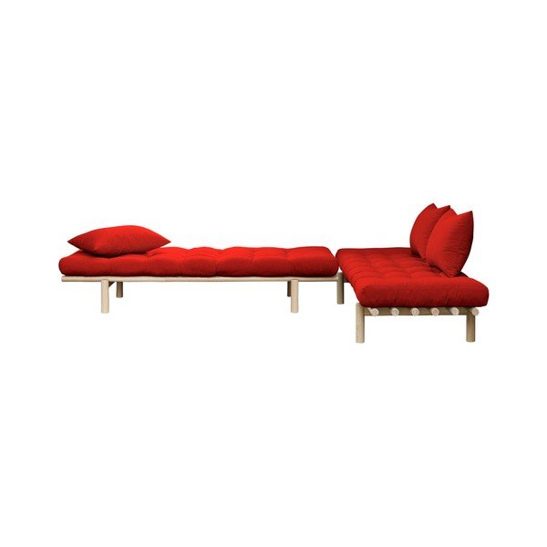 Pohovka Karup Pace Natural/Red-image-4