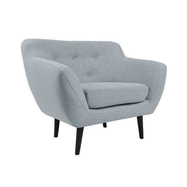 Křeslo ve světle modré barvě Mazzini Sofas Piemont-image-2
