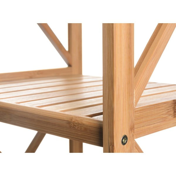 Bambusest vannitoa riiul naturaalses värvitoonis 36,5x153 cm - Casa Selección-image-1