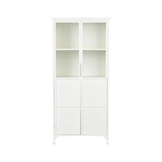 Valge metallist vitriinkapp 35x150 cm Miya - White Label