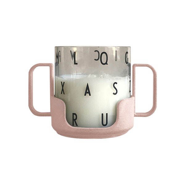 Pink Baby Mug Grow With Your Cup Grow with Your Cup - Design Letters-image-2