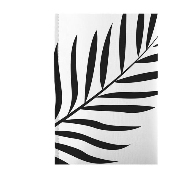 Valge kardin 140x300 cm Foliage - Blanc-image-2