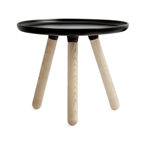 Odkládací stolek Tablo 50 cm, černý