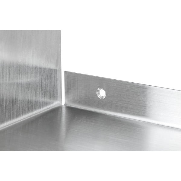 Matt hõbedane terasest riiul 80,5 cm Float - Mette Ditmer Denmark-image-3