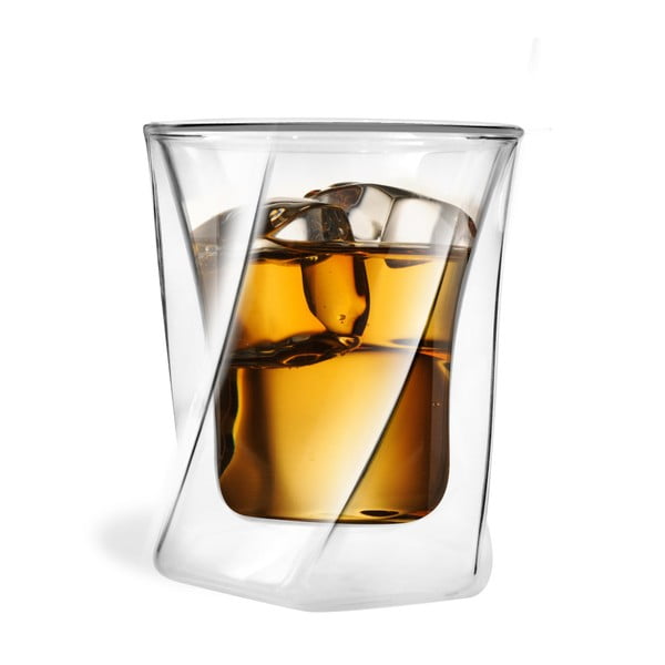 Kahekordne viskiklaas , 300 ml - Vialli Design-image-1
