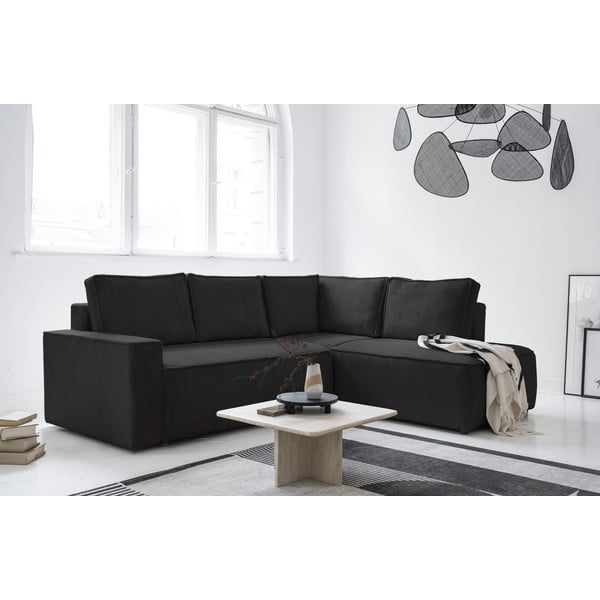 Must velvetist diivanvoodi  Brave Dave - Miuform-image-3