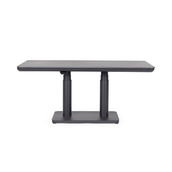 Alumiiniumist aia söögilaud 80x140 cm Miguel - Bizzotto-image-2