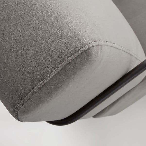 Hall sametist tugitool Gamer - Kave Home-image-4