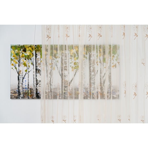 Beež kardin 140x245 cm Edith - Mendola Fabrics-image-3