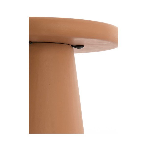 Ümmargune kohvilaud terrakota värvi ø 60 cm Kulona - Light & Living-image-3