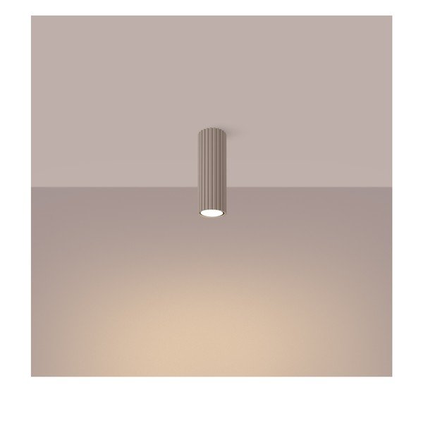 Hallikaspruun metallist kohtvalgusti Gleam - Sollux-image-2