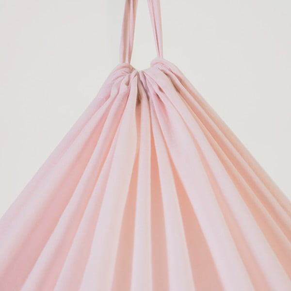 Heleroosa puuvillane varikatus Carelene - Kave Home-image-1