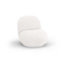 Valge bukleekangast tugitool Chuck – Micadoni Home