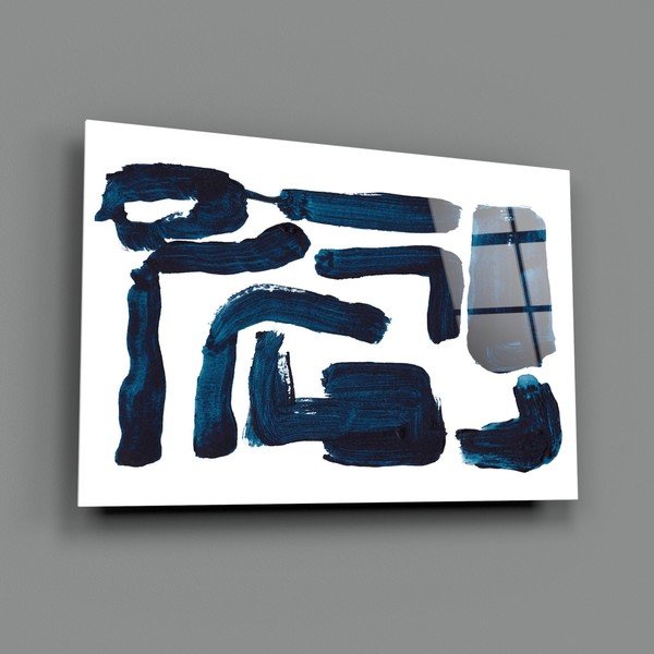 Klaasimaal Abstraktne, 110 x 70 cm Lines - Insigne-image-3