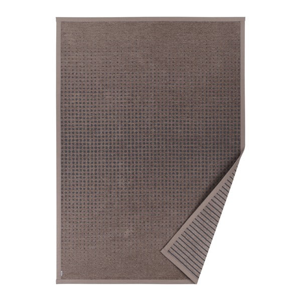 Hnědý vzorovaný oboustranný koberec Narma Helme, 160 x 230 cm