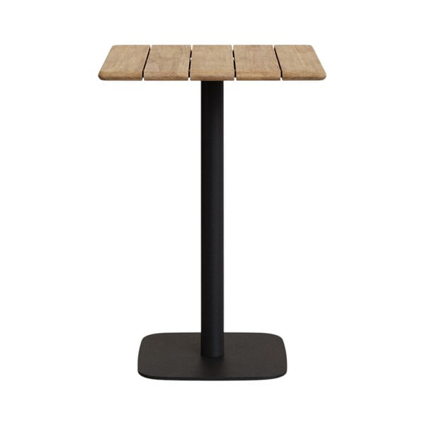 Akaatsiaplaadiga baarilaud 70x70 cm Saura - Kave Home