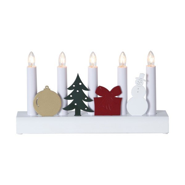 Valge küünlajalg, kõrgus 15 cm Julia - Star Trading-image-2