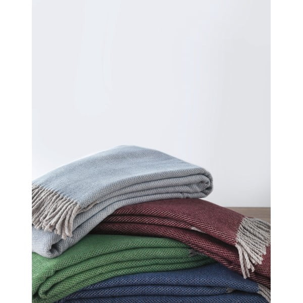 Roheline ruuduline puuvillane kangas , 140 x 180 cm Jade - Euromant-image-4