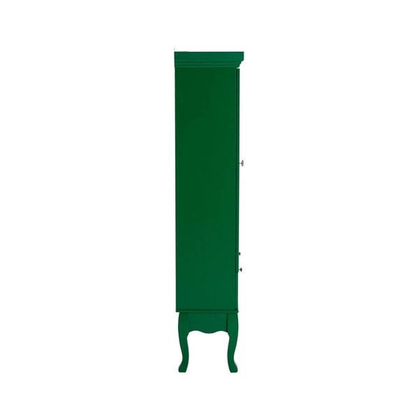 MDF-ist roheline rippuv vitriinkapp 85x170,5x35 cm Prato - Ellos Home-image-2
