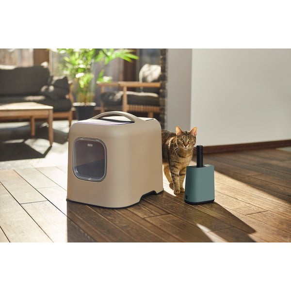 Antratsiitne liivakasti kühvel koos hoidikuga 9x16 cm Biala – Rotho-image-1