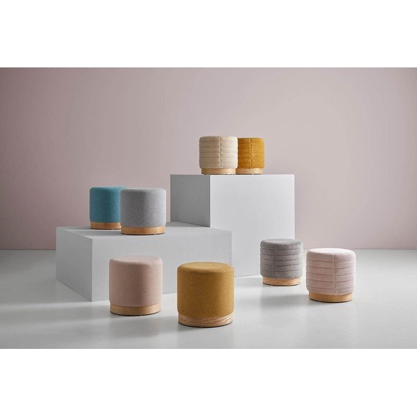 Hall kordvillane pouf Saul - sømcasa-image-2