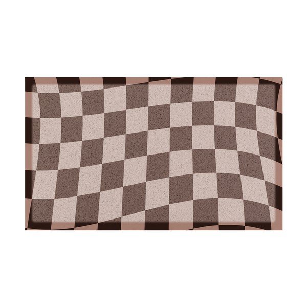 PVC uksematt 40x70 cm Checkerboard - Artsy Doormats
