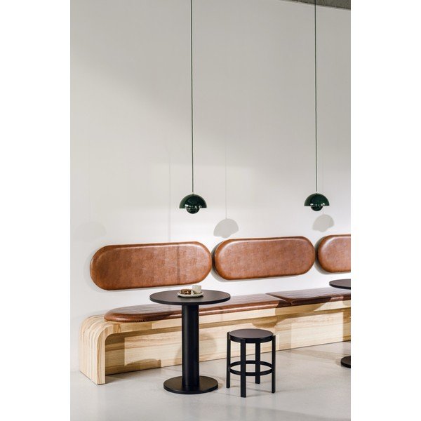 Ümmargune söögilaud tammepuust pealispinnaga, ø 80 cm Sool - noo.ma-image-4