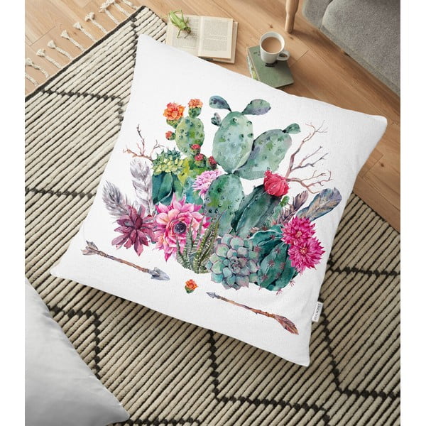 Puuvillasegust padjapüür Desert Flowers, 70 x 70 cm - Minimalist Cushion Covers