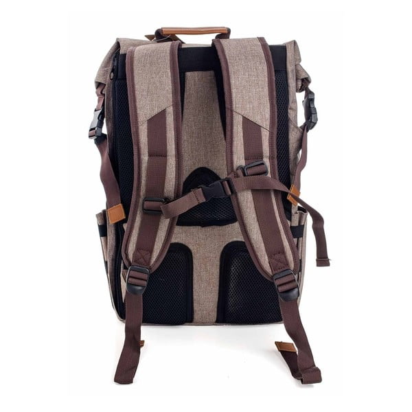 Světle hnědý batoh Woox Marrom-image-3