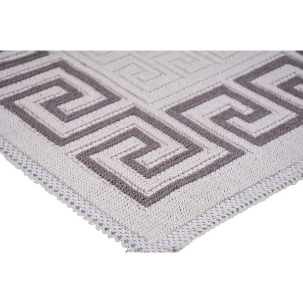 Hall ja beež puuvillane vaip , 80 x 200 cm Versace - Vitaus-image-1