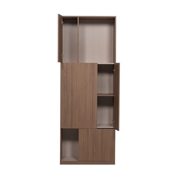 Modulaarne garderoob tumedas naturaalses värvitoonis 80x215 cm Build - WOOOD-image-4