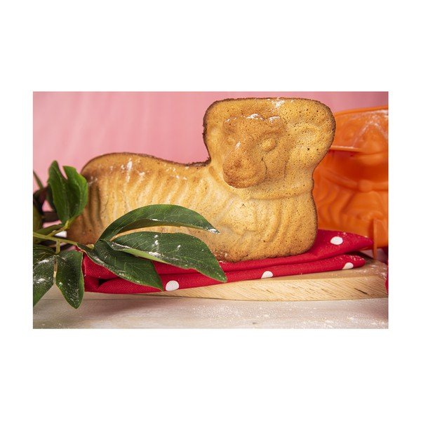 Silikoonist lambakujuline küpsetusvorm 17x31 cm Beránek – Orion-image-4