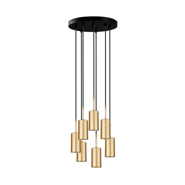Rippvalgusti kuldset värvi , kõrgus 120 cm Geo - Squid Lighting-image-3