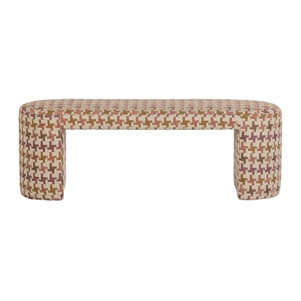 Roosa polsterdatud pink Jacob - WOOOD-image-2
