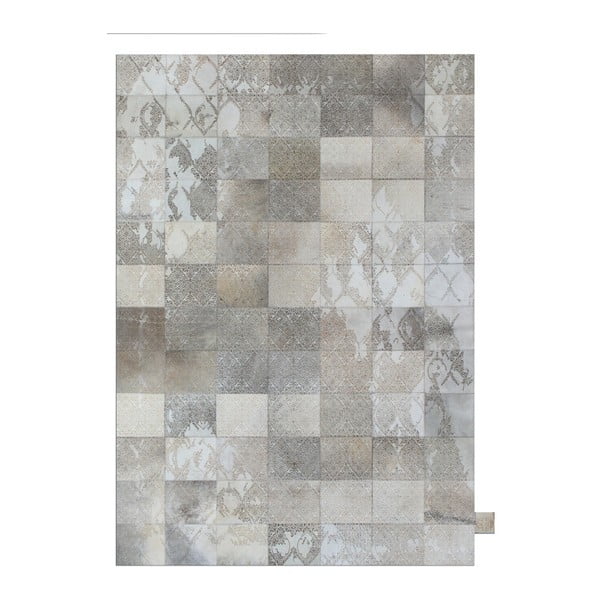 Stříbrný koberec Viper, 125x180cm
