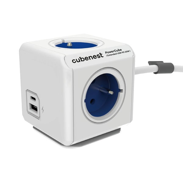 Pistikupesa PowerCube Extended USB - Cubenest