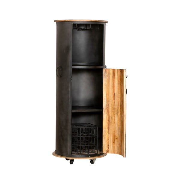 Must metallist veiniriiul 9-le pudelile, 60x155 cm Luni - Interia Home & Living-image-2