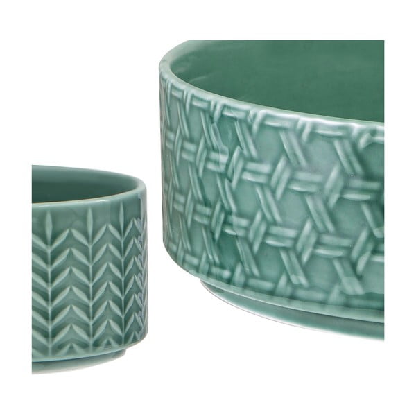 Türkiissinine portselanist serveerimisnõu 2 tk ø 30 cm Heath Jade - Ladelle-image-3